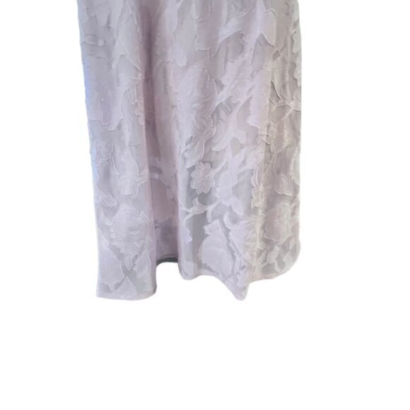 Flora by Flora Nikrooz Lingerie Chemise Slip Dress Robe Set Light Pink Floral - Picture 8 of 16